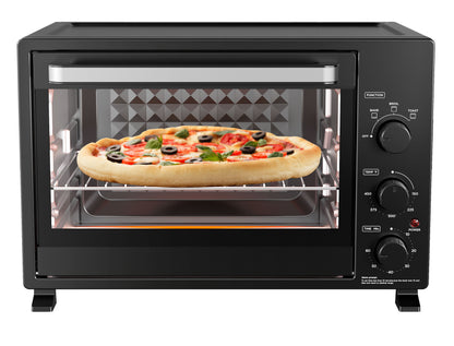Mainstays XL Toaster Oven, 34QT, 6-Slice, Black, 1500W — reference 2