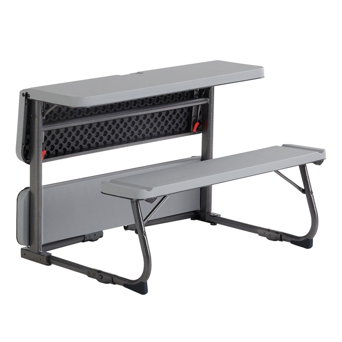 Mainstays Kids Folding Activity Table and Bench Set for Ages 3-8, Gray — reference 5