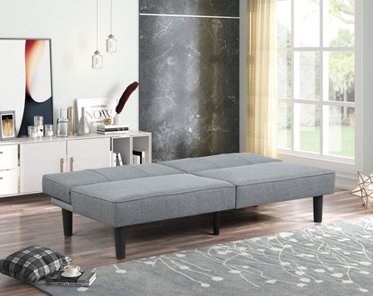 Mainstays Studio 66 in Convertible Futon, Gray Upholstery — reference 5
