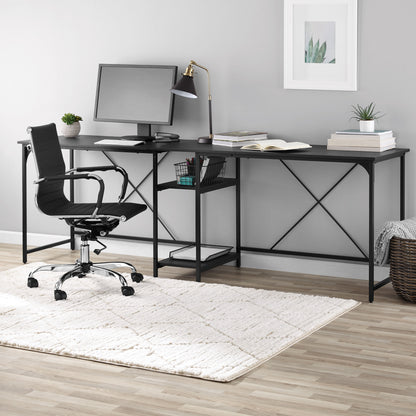 Mainstays L-Shape Two-Way Convertible Desk — reference 5