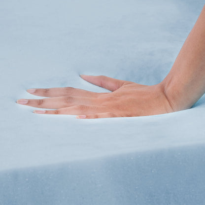 Mainstays 3 in Gel Memory Foam Mattress Topper, Twin — reference 2