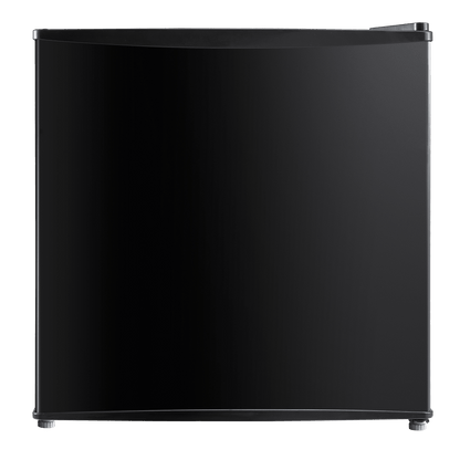 Mainstays 1.7 cu ft Compact Mini Refrigerator, Freezerless Single Door Fridge, Black, for Dorm, Bedroom or Office