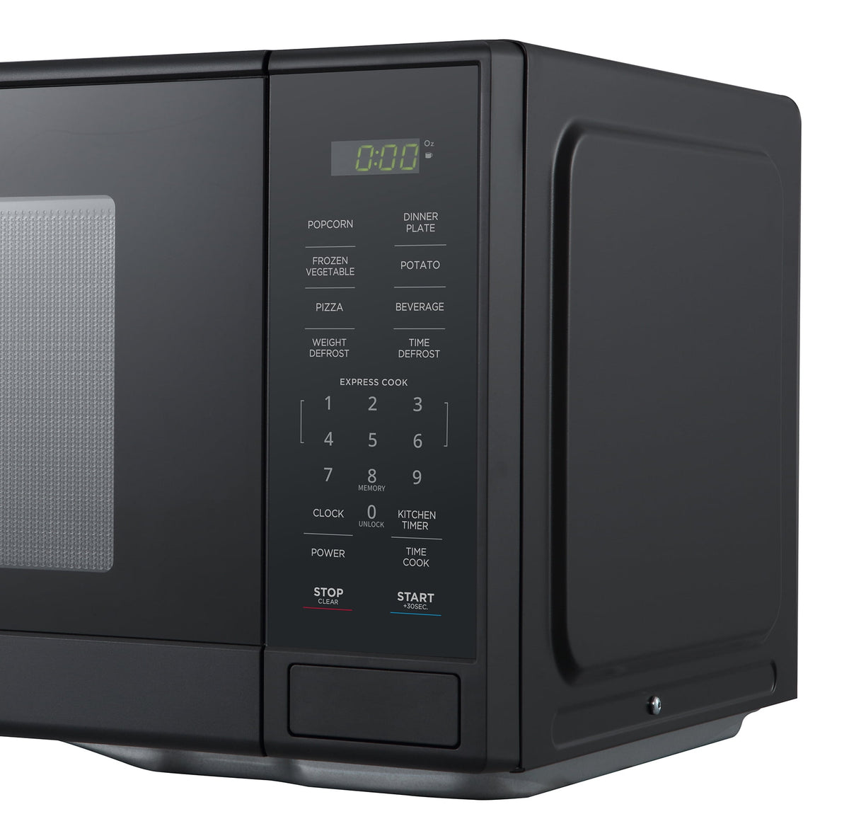 Mainstays Countertop Microwave Oven, Automatic Defrost, 1000W, 1.1 cu ft, Black — reference 5